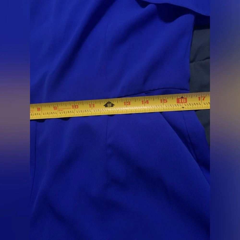 Ditzy Daizy large romper royal blue short beach vacation - Picture 7 of 8